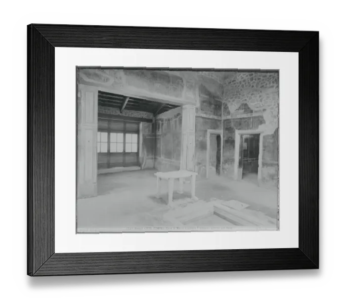 Framed Print : Interior of Home of Marco Lucrezio Frontonio Framed Print : Interior of Home of Marco Lucrezio Frontonio