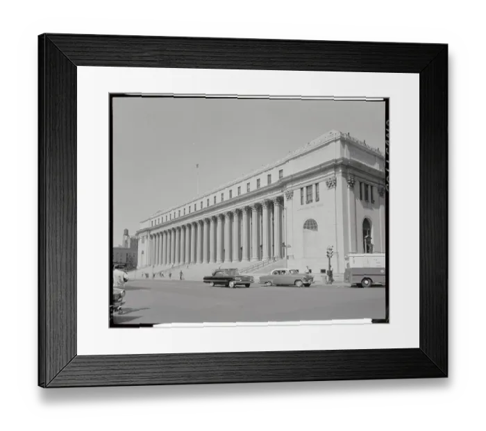 Framed Print : Main Post Office Framed Print : Main Post Office