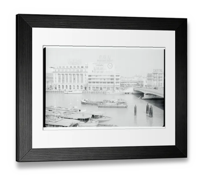 Framed Print : Manila Financial District Framed Print : Manila Financial District