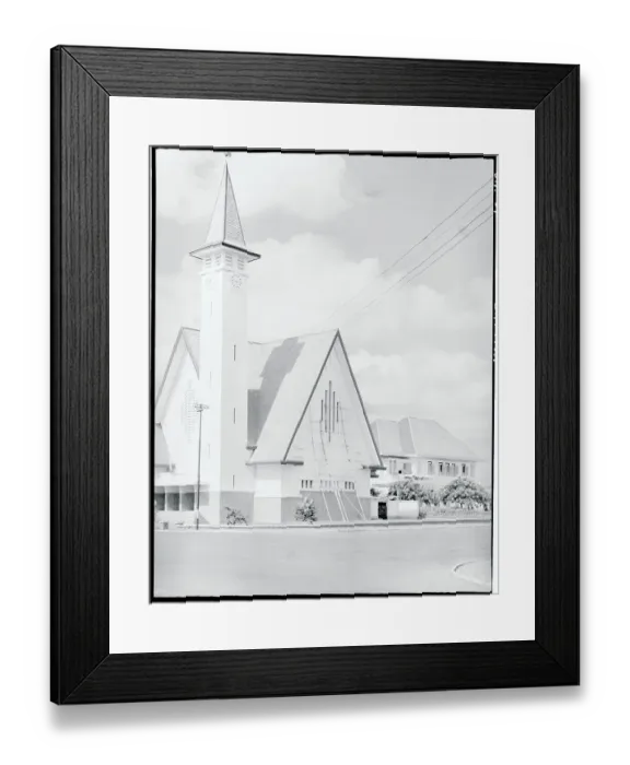 Framed Print : Exterior of Church Framed Print : Exterior of Church