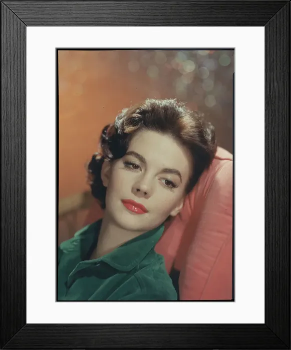 Framed Print : Actress Natalie Wood