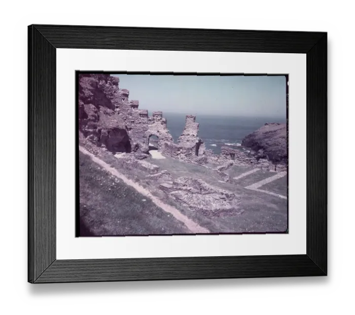 Framed Print : Ruins of Tintagel Castle Framed Print : Ruins of Tintagel Castle