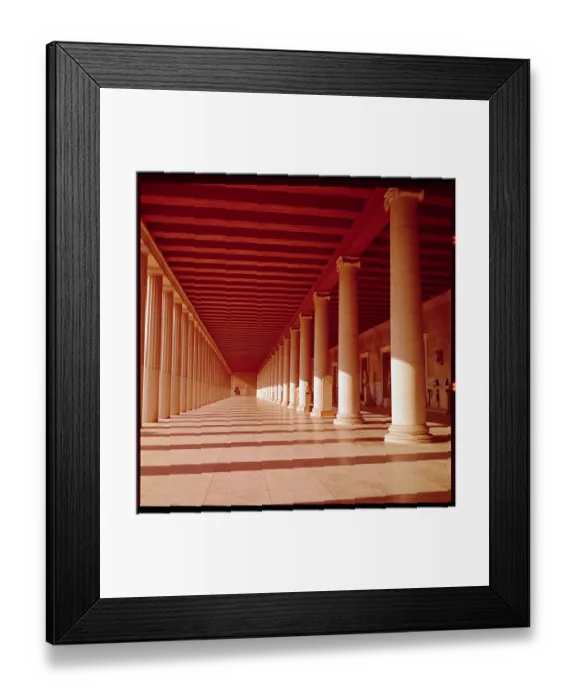Framed Print : Stoa of Attalos Framed Print : Stoa of Attalos