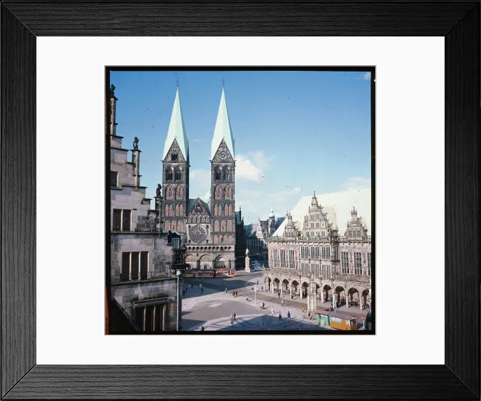 Framed Print : St. Petri Cathedral in Germany Framed Print : St. Petri Cathedral in Germany