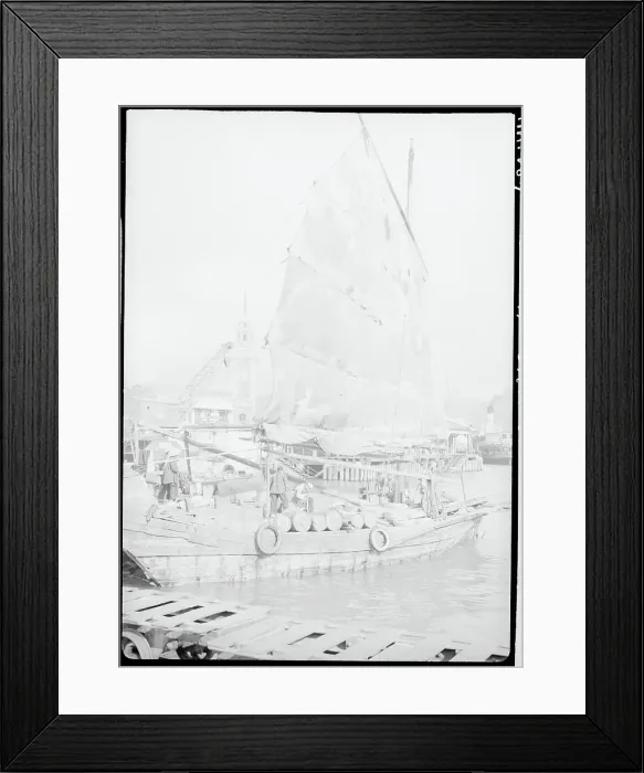 Framed Print : Tattered Sailing Ship Framed Print : Tattered Sailing Ship
