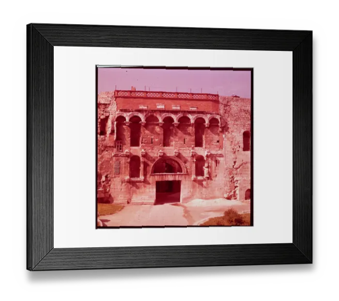 Framed Print : View of Palace of Diocletian Framed Print : View of Palace of Diocletian