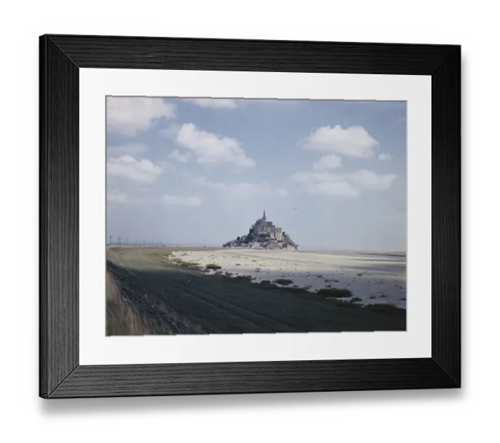 Framed Print : Mont-Saint-Michel Framed Print : Mont-Saint-Michel