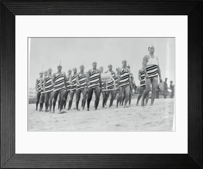 Framed Print : Voluntary Life Guards Framed Print : Voluntary Life Guards