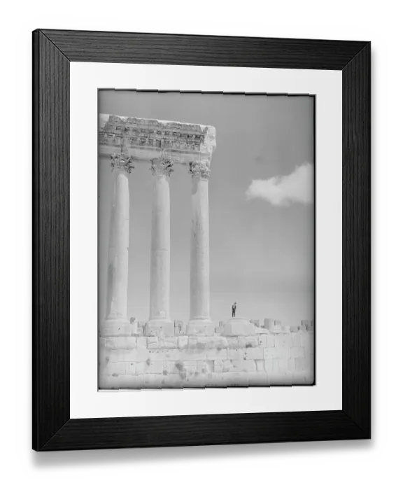 Framed Print : View of Large Column Poles Framed Print : View of Large Column Poles