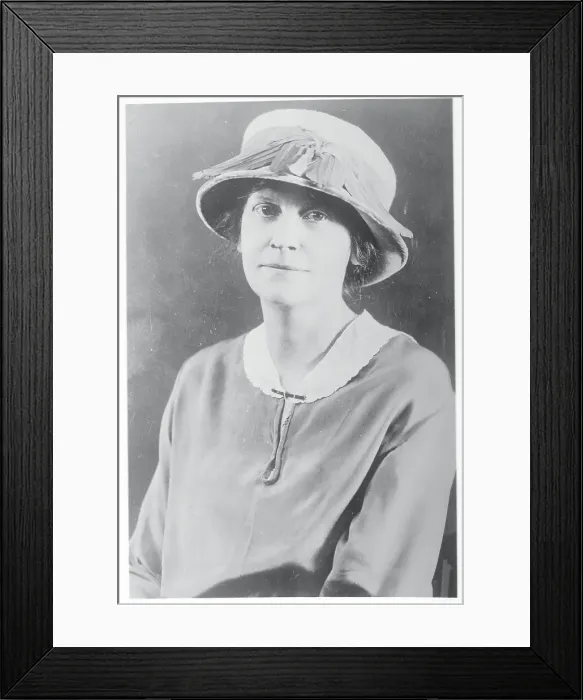 Framed Print : Portrait of Natalya Ivanovna Sedova Wearing Hat