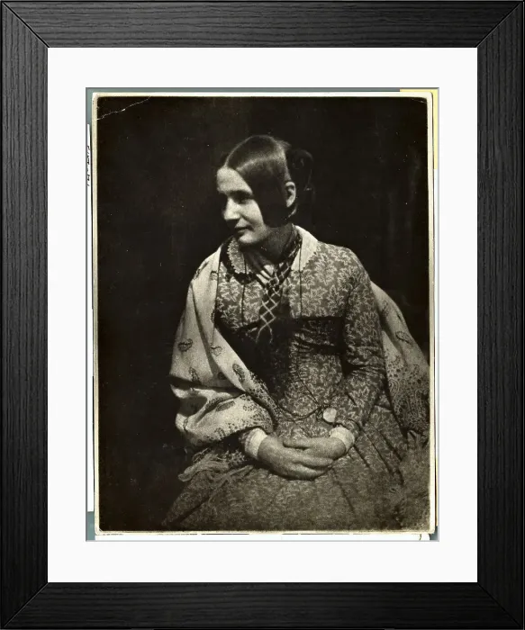 Framed Print : Portrait of Wilhelmina Fillans Framed Print : Portrait of Wilhelmina Fillans