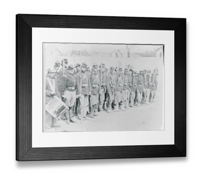 Framed Print : 110th Infantry Framed Print : 110th Infantry