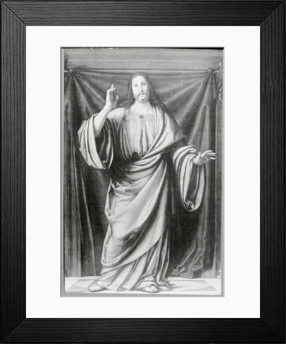 Framed Print : Portrait of Jesus Christ Framed Print : Portrait of Jesus Christ