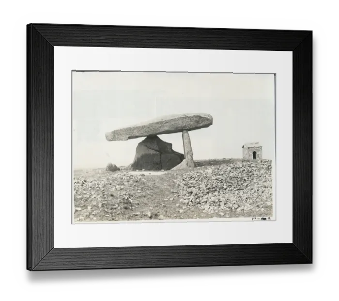 Framed Print : Dolmen of Tunguse Tribe