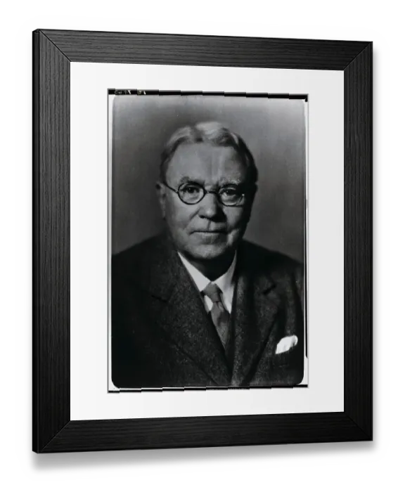 Framed Print : Portrait of Physiologist Walter Bradford Cannon Framed Print : Portrait of Physiologist Walter Bradford Cannon