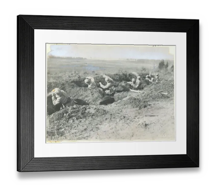 Framed Print : Soldiers Throwing Grenades Framed Print : Soldiers Throwing Grenades
