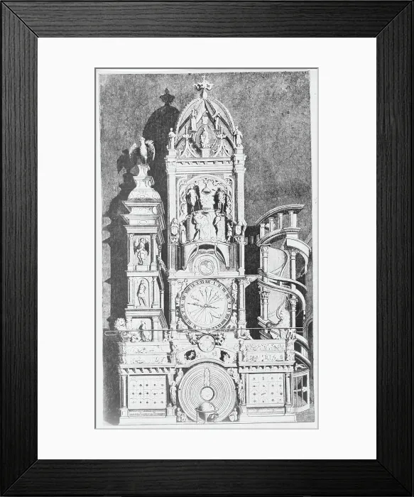 Framed Print : Strasburg Clock Framed Print : Strasburg Clock