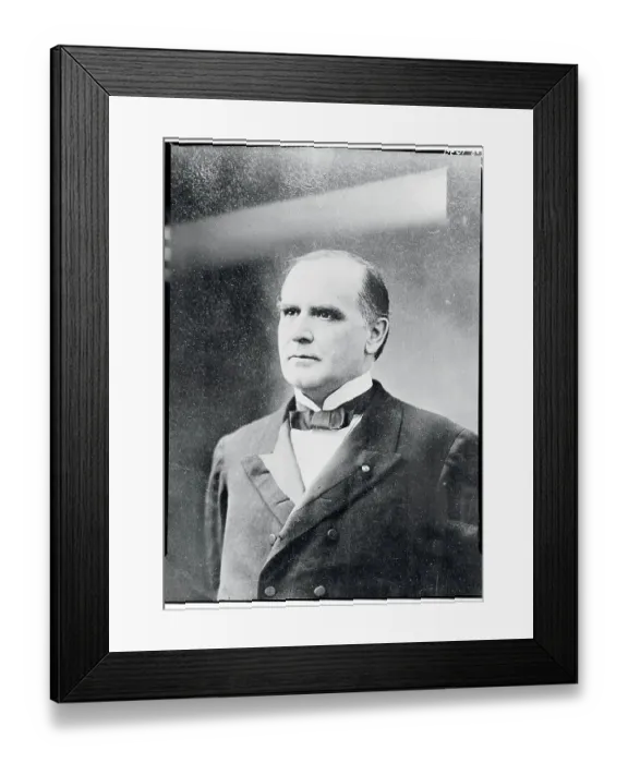 Framed Print : Portrait of William McKinley Framed Print : Portrait of William McKinley