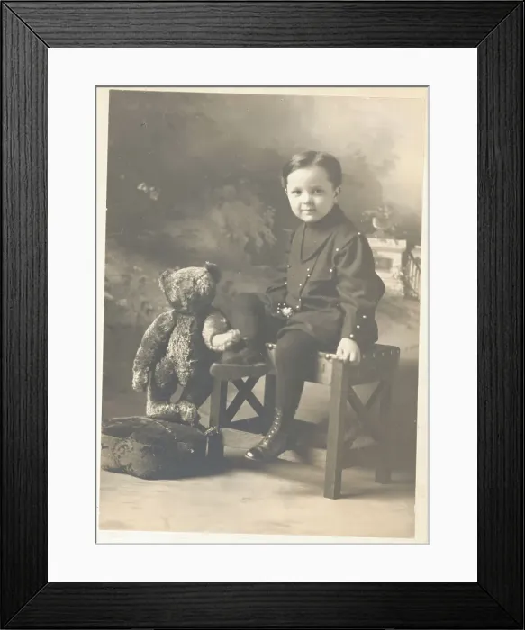 Framed Print : Portrait of Little Boy Framed Print : Portrait of Little Boy