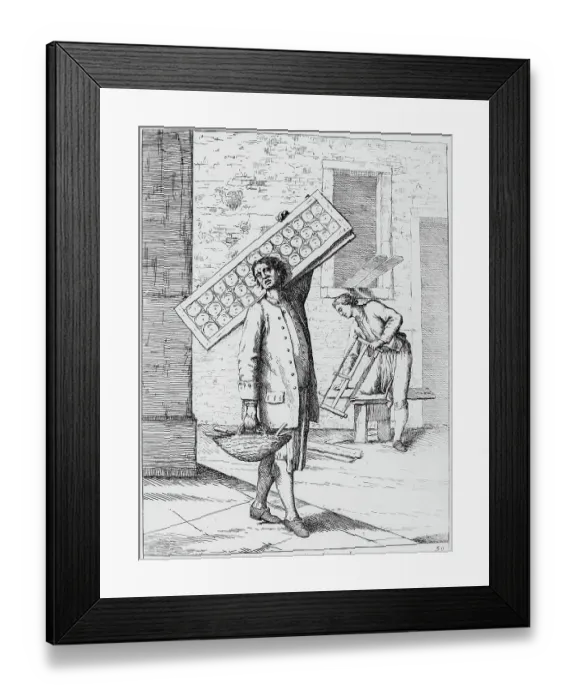 Framed Print : Windowmaker Carrying Windows Framed Print : Windowmaker Carrying Windows