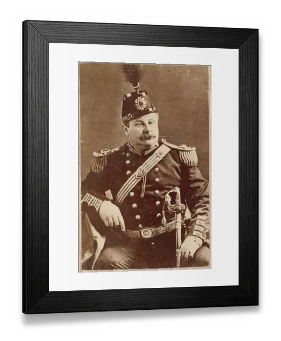 Framed Print : Portrait of Jim Fisk Framed Print : Portrait of Jim Fisk