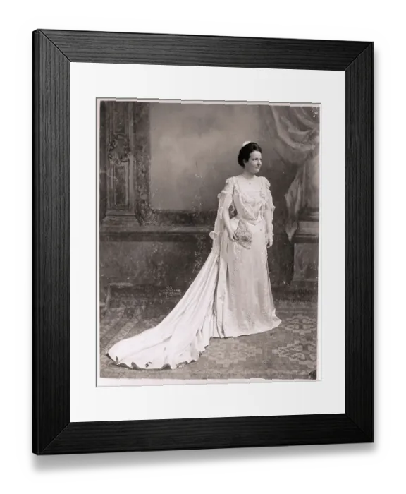 Framed Print : Mrs. Teddy Roosevelt Framed Print : Mrs. Teddy Roosevelt