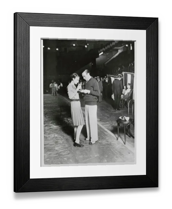 Framed Print : Tommy Nolan and His Partner Anna King Framed Print : Tommy Nolan and His Partner Anna King