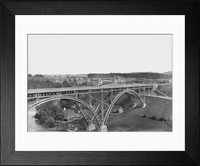 Framed Print : Bridge Crossing AAR