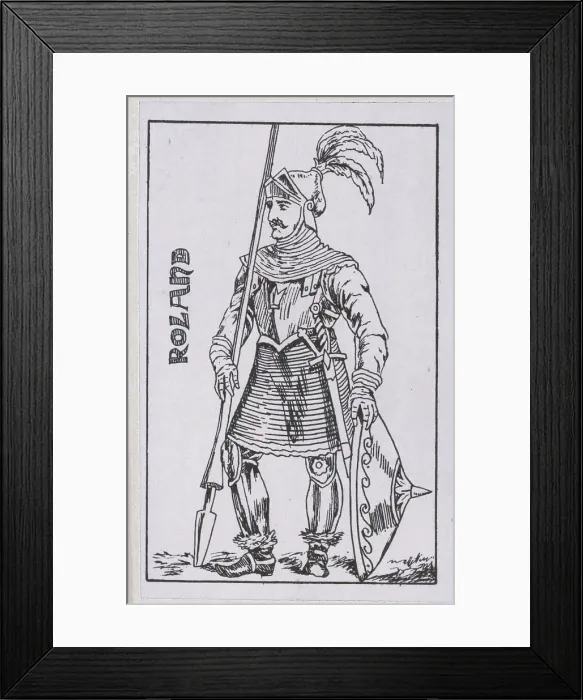 Framed Print : Portrait of Roland Framed Print : Portrait of Roland