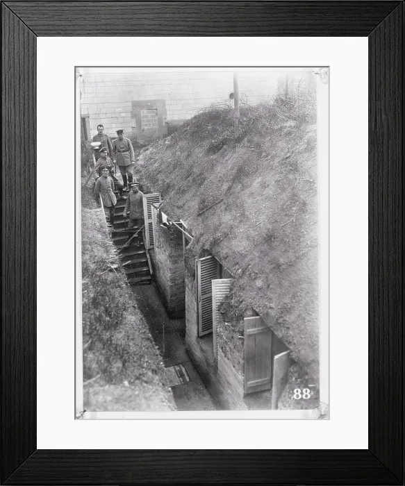 Framed Print : Homes of German Officers Framed Print : Homes of German Officers
