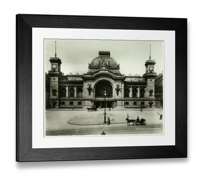 Framed Print : Grand Union Railway Entrance Framed Print : Grand Union Railway Entrance