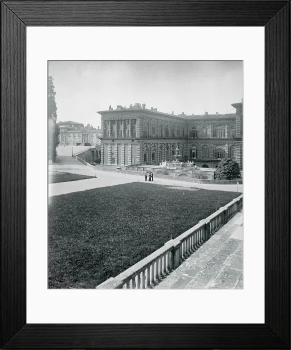 Framed Print : View of The Pitti Palace Framed Print : View of The Pitti Palace