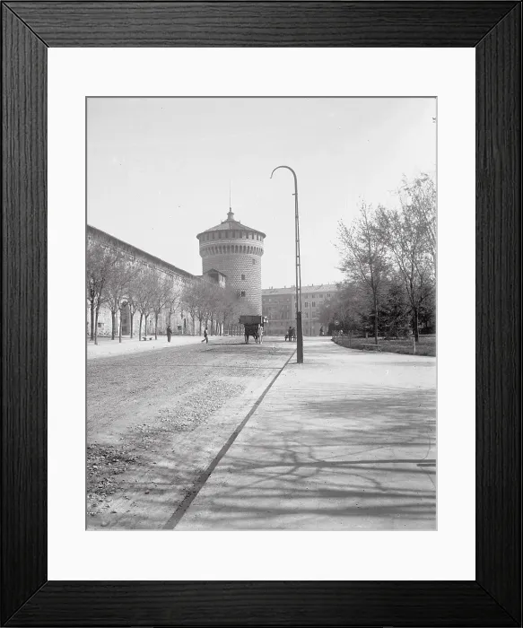 Framed Print : View of Castello