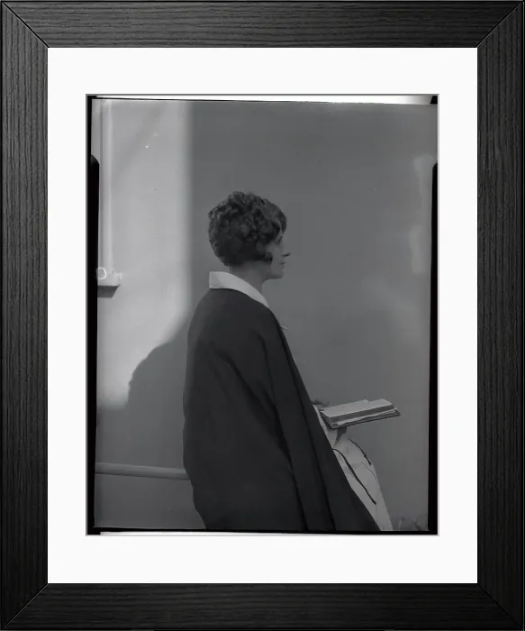 Framed Print : Aimee Semple McPherson Holding Bible Framed Print : Aimee Semple McPherson Holding Bible