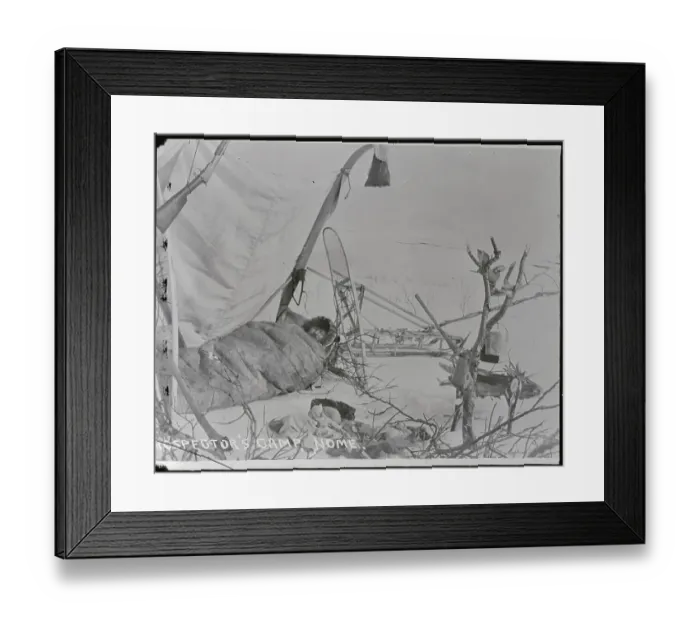 Framed Print : View of Gold Mining Camp Framed Print : View of Gold Mining Camp