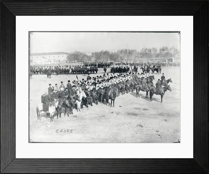 Framed Print : Cossacks on Horseback Framed Print : Cossacks on Horseback