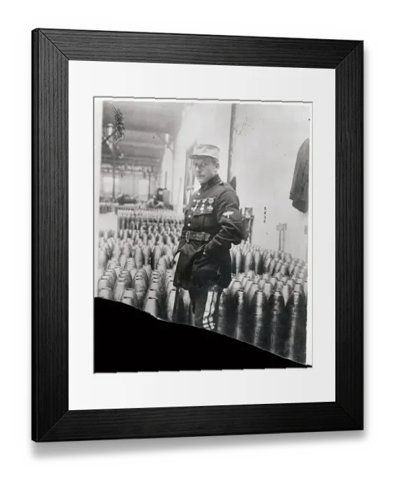 Framed Print : Portrait of Nungessor Framed Print : Portrait of Nungessor