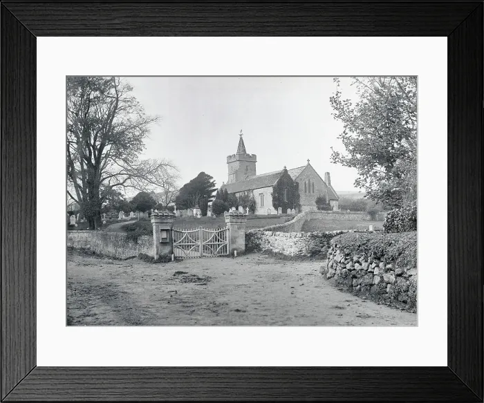 Framed Print : Exterior View of Nitom Church Framed Print : Exterior View of Nitom Church