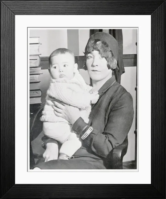 Framed Print : Helen Flozek Red Grange has a Child Framed Print : Helen Flozek Red Grange has a Child