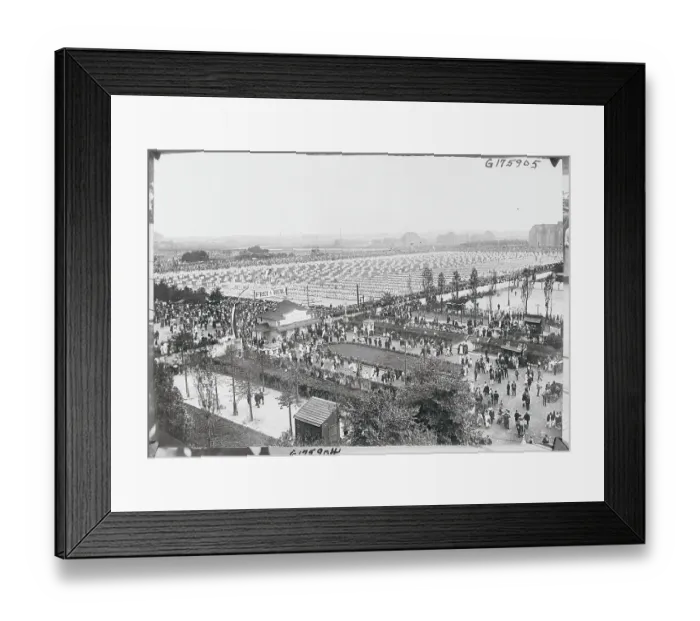 Framed Print : Expansive View of Athletics Field Framed Print : Expansive View of Athletics Field