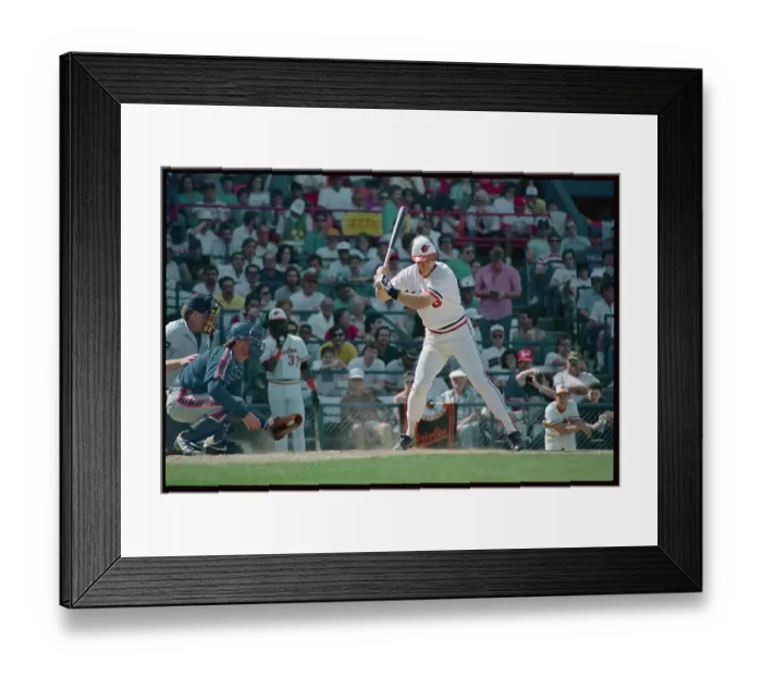 Framed Print : Cal Ripken, Jr. Batting Framed Print : Cal Ripken, Jr. Batting