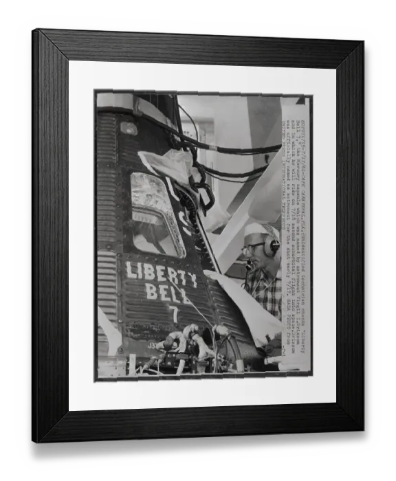 Framed Print : Cape Canaveral Employee Working with Spacecraft Framed Print : Cape Canaveral Employee Working with Spacecraft