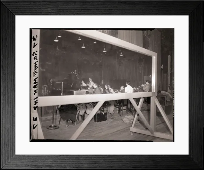Framed Print : Benny Goodman Playing With Band Framed Print : Benny Goodman Playing With Band