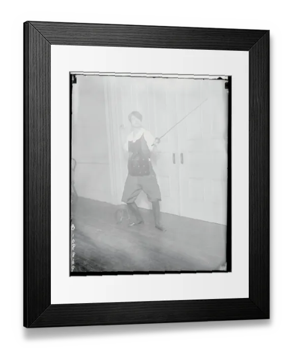 Framed Print : College Champion Fencer Framed Print : College Champion Fencer
