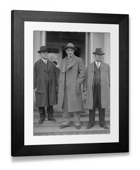 Framed Print : Red Grange Meeting President Coolidge Framed Print : Red Grange Meeting President Coolidge