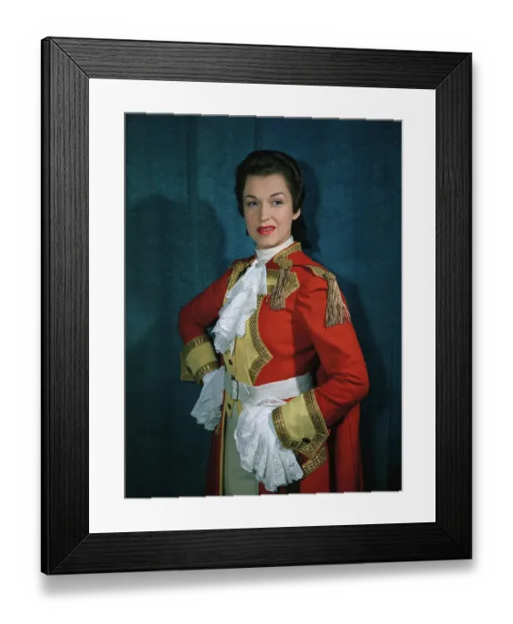 Framed Print : Portrait of Rise Stevens in Costume Framed Print : Portrait of Rise Stevens in Costume