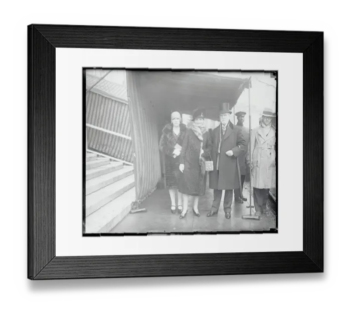 Framed Print : Charles Evans Hughes and His Family Framed Print : Charles Evans Hughes and His Family