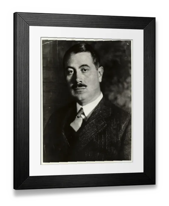 Framed Print : Portrait of Robert McCormick Framed Print : Portrait of Robert McCormick