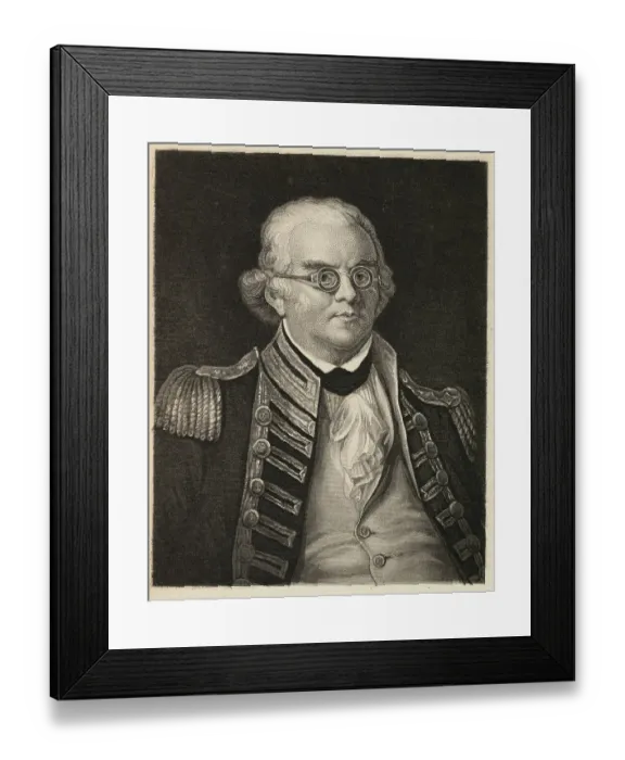 Framed Print : Admiral Peter Rainier