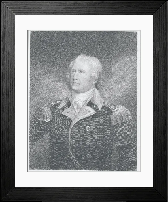 Framed Print : Portrait of Major General William Moultrie Framed Print : Portrait of Major General William Moultrie